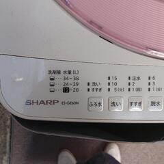 ✨無料✨ シャープ洗濯機 2013年製  銀イオン除菌ありの画像
