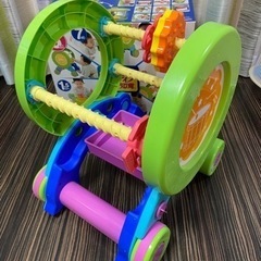 アクティブ知育ローラー 歩行器 手押し車(ておしぐるま)