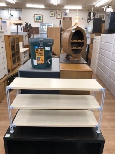 オープンシェルフ 無印良品 3段【トレファク上福岡】