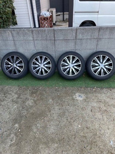 タント純正アルミホイール&タイヤ