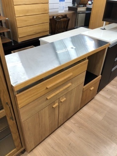 キッチンカウンター ステンレストップ【トレファク上福岡】