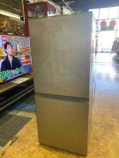 ✨安心の除菌洗浄済✨AQUA 2022年製 126L 2ドア冷蔵庫 AQR-13M（S）【愛市IR016174-104】