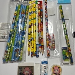 子ども用文房具まとめて