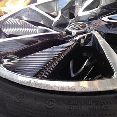 シトロエンDS4《純正》19インチ８J　中古タイヤ・ホイール4本【引取限定】の画像