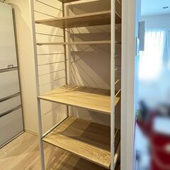 キッチンラック【耐荷重有・スライド棚】