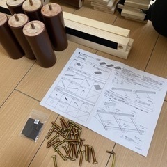すのこベッドフレーム　セミダブル　定価13000円の画像