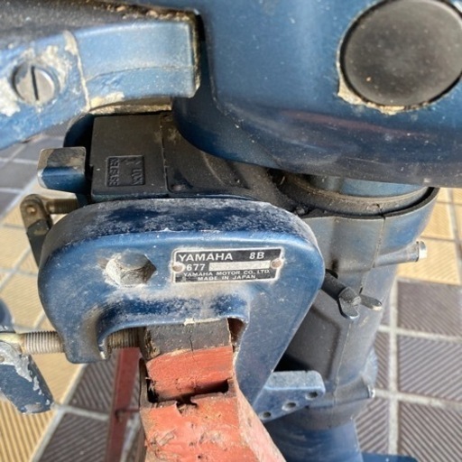 YAMAHA ヤマハ 小型船舶用船外機 677-S 8B 8馬力 