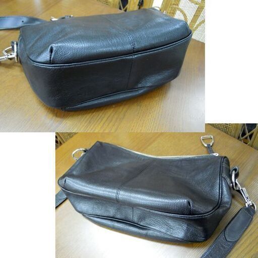 SOMES SADDLE ショルダーバッグ 本革 黒色系ワンショルダー ソメスサドル 札幌市北区屯田