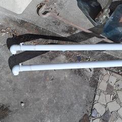 【値下げ】カーポートの雨樋パイプ２本の画像