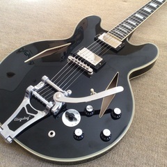 軽量　Epiphone Shinichi Ubukata ES-355 ver.02 Ebony 生形 真一シグネイチャーモデルの画像