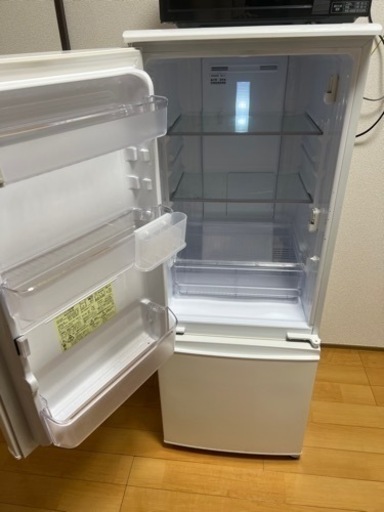 SHARP 2018年製　167L  2ドア冷蔵庫