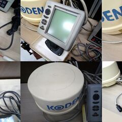 ジャンク品 SONIX 液晶 魚群探知機 SSV-31 KODEN マリーン