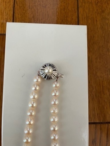 新品未使用パールネックレス