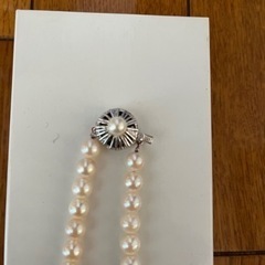 新品未使用パールネックレスの画像