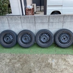軽四鉄ホイール&タイヤ