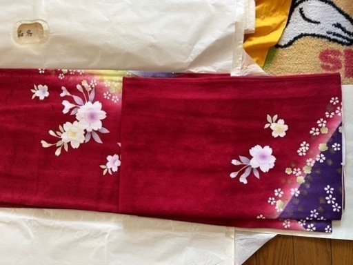 1度着用　振袖　小物セット