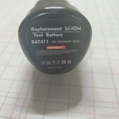 互換ボッシュリチウムイオンバッテリ（ＢＡＴ４１１）,12v,3ah,の画像
