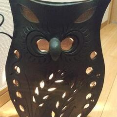 手作り フクロウの陶器 未使用