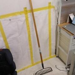 0114-113 熊手　アメリカンレーキ　落ち葉集め　砂ならし