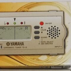 YAMAHA   CHROMATIC TUNER  TD-12 【中古美品】の画像
