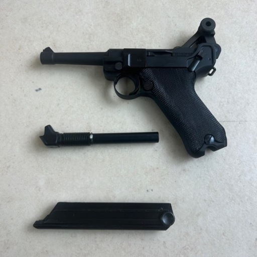 d114604 タナカ LUGER P08 ヘヴィウエイト ガスブローバック ガスガン 箱付き ASGK エアガン モデルガン ルガー