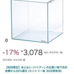 コトブキ水槽　キューブ　25cm セット　ADA シュリン　熱帯魚　メダカの画像