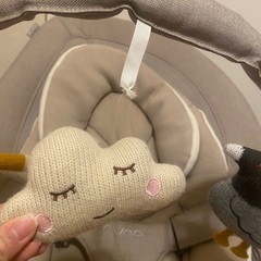 【nuna】バウンサー リーフグロウ トイバー付(ビスコッティ)の画像