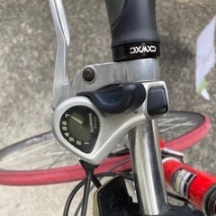 クロスバイク（ 700x28C ）700Cシマノ SHIMANO 7段変速付き　使用感有りの画像