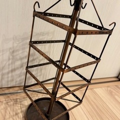 古風 ピアススタンド  収納 回転式🌀