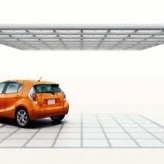 お洒落　外構工事　愛媛県　カーポート　LIXIL アーキフラン2台用　施工費、税込みの画像