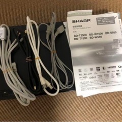 SHARP AQUOS ブルーレイ BD-S550の画像