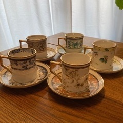 中古美品　カップ　ソーサー5客セットの画像