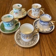 中古美品　カップ　ソーサー5客セットの画像