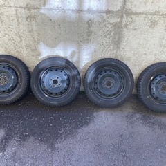 スタッドレス ヨコハマ2019年製 バリ山 155/65R13 