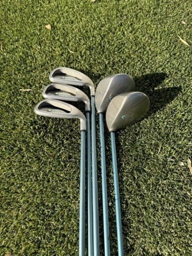 【値下げ】Callaway キャロウェイ　アイアン3本、ウッド2本　計5本セット_1