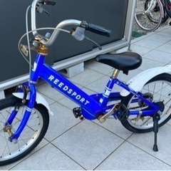 自転車 16インチ ブルー
