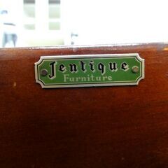 Jentique 英国 サイドボード 幅：約138cm カップボード チェスト 収納 ヴィンテージ家具 ジェンティーク レトロ キャビネット 札幌市 中央区 南12条の画像