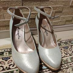 銀座かねまつパンプスの画像