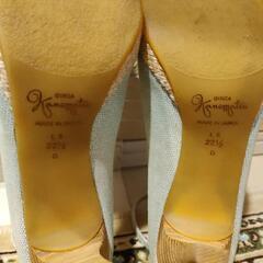 銀座かねまつパンプスの画像