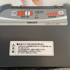 電気カーペット&電気カーペット用カバーセットの画像