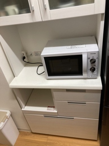 美品⭐︎ ニトリ　ダリア　キッチンボード　幅80cm ニトリ キッチンボード DAHLIA ダリア 幅80cm 収納家具 I037