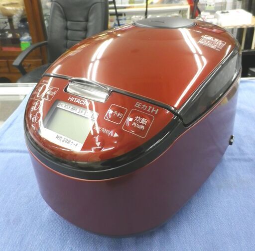 未使用！高年式！ 2023年製 日立 5.5合炊き IHジャー炊飯器 RZ-H10EJ メタリックレッド HITACHI 炊飯ジャー 西岡店
