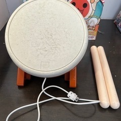 WiiU 太鼓の達人用の太鼓とバチ　+  ソフトの画像