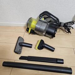 ツインバード 掃除機 ハンディークリーナー サイクロン メタリックグレー HC-E251GYの画像