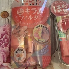 SANA フェイスカラー・アイシャドウ　リップカラー　スパークリングジェル　マットパウダーリップの画像