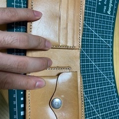 財布（手縫い）の画像