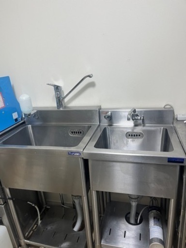 丸善　シンク　配管　蛇口　浄水器付き