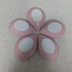 小皿　桜　花びら型　５枚の画像