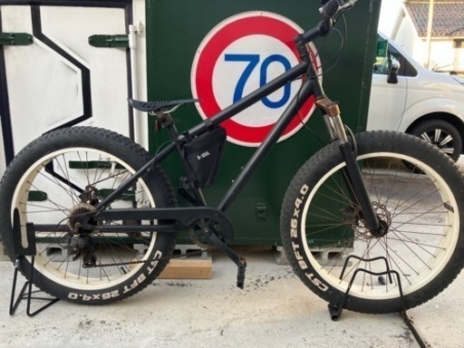 ファットバイク　フロントサス　26インチ