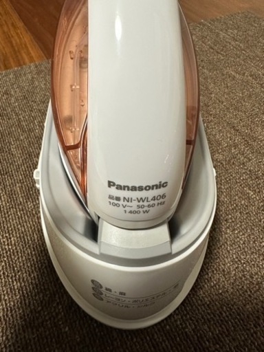 新品 パナソニック アイロン　NI wl406